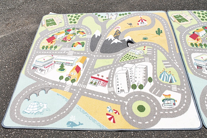 Three Outdoor/Indoor Rugs 