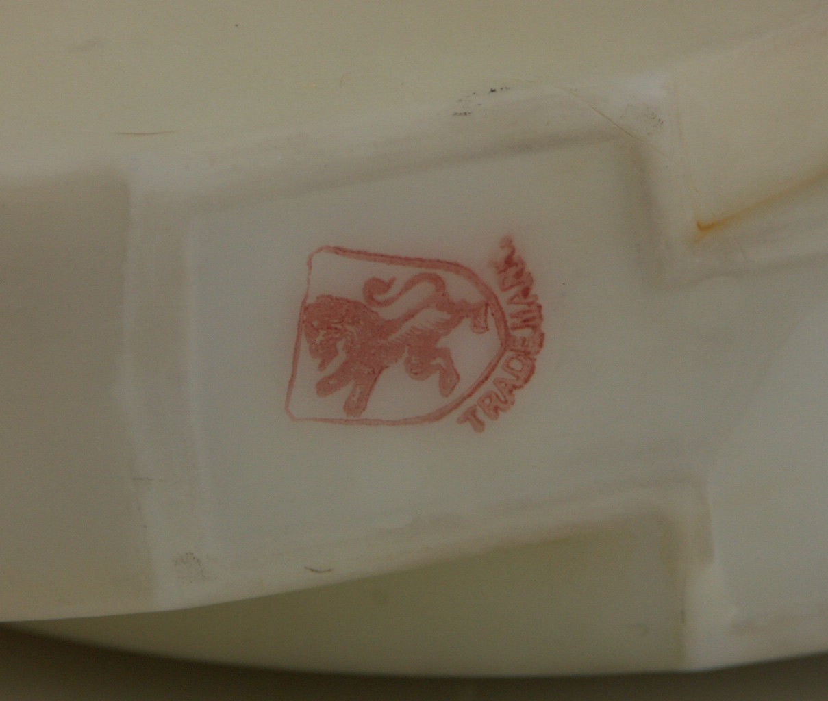 Antique Satin Glass Round Vase