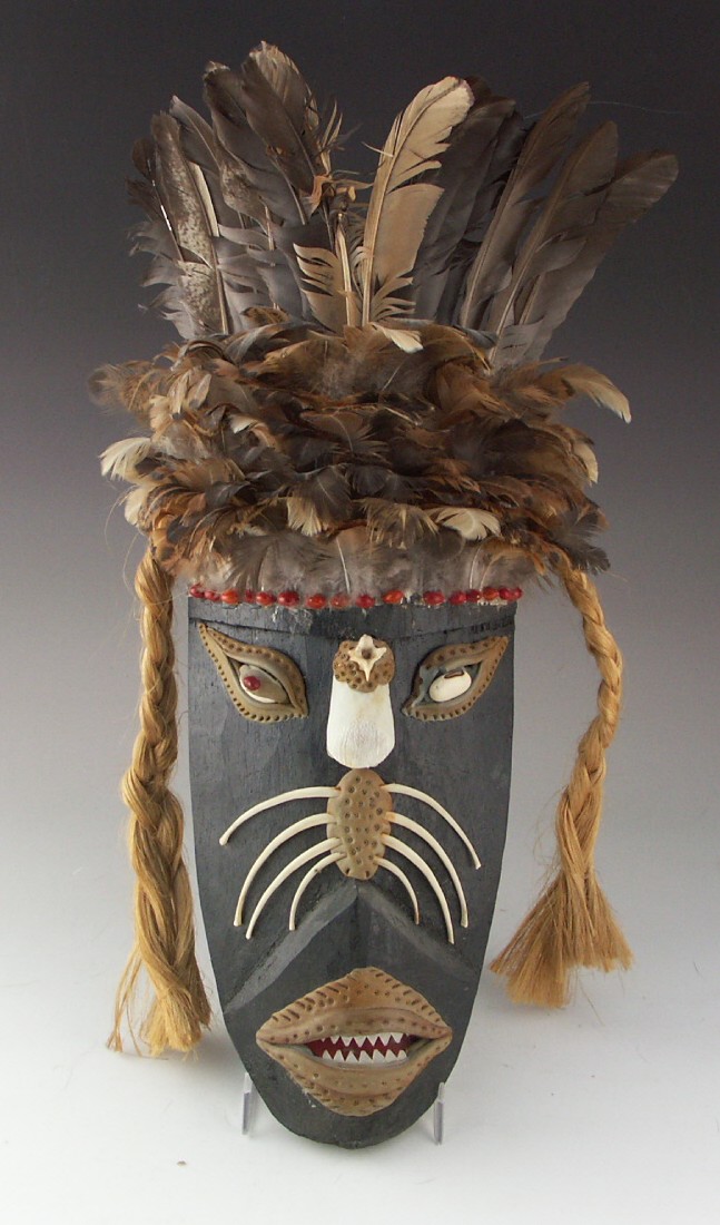 Carved South American Mask