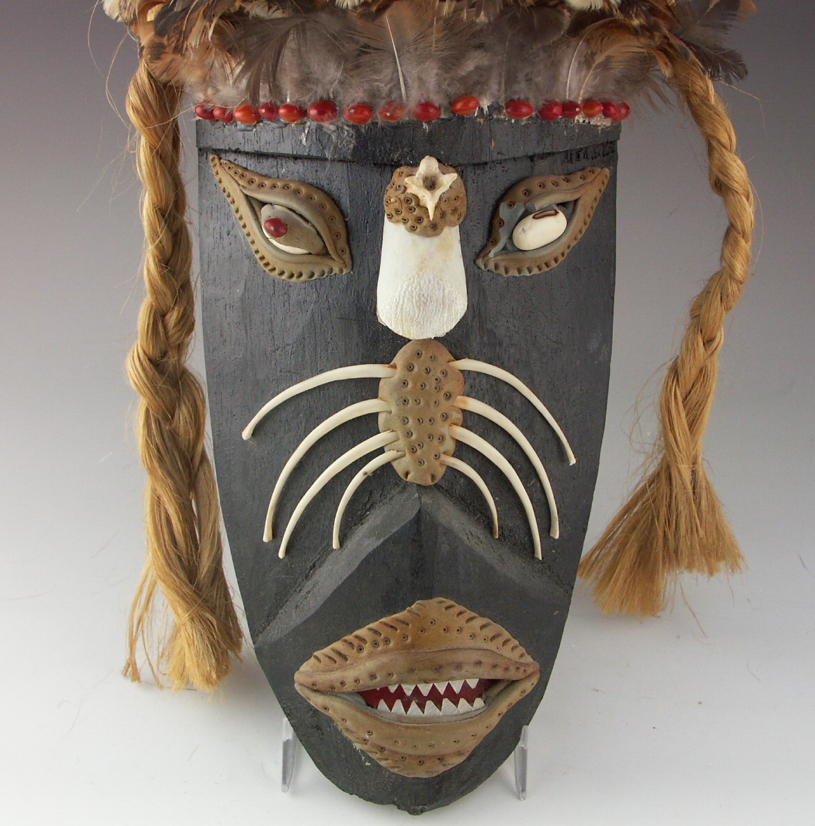 Carved South American Mask