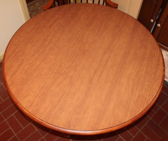Hitchcock Maple Chairs & Round Dining Table
