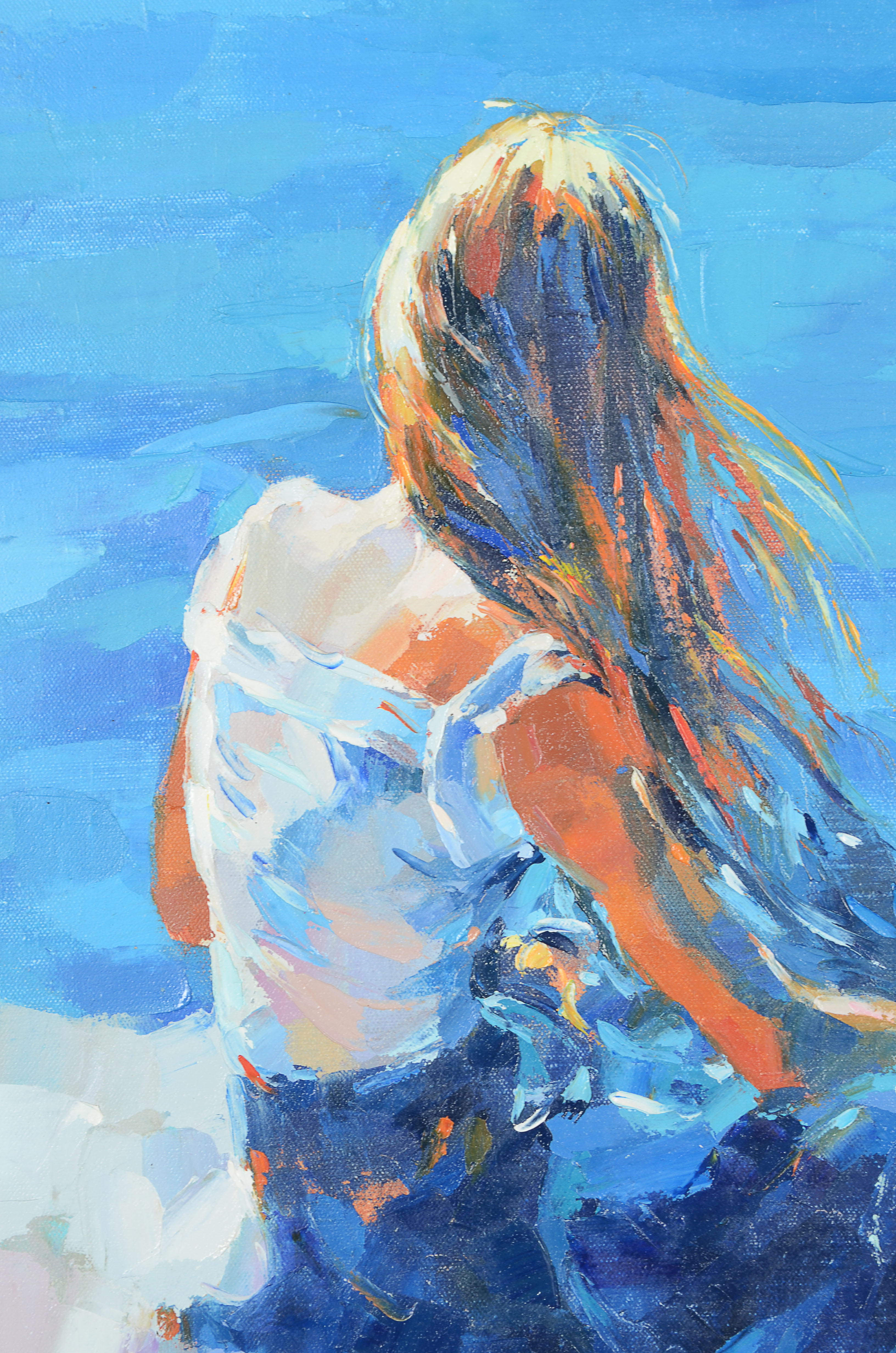 Original Roy Allison Oil on Canvas Painting