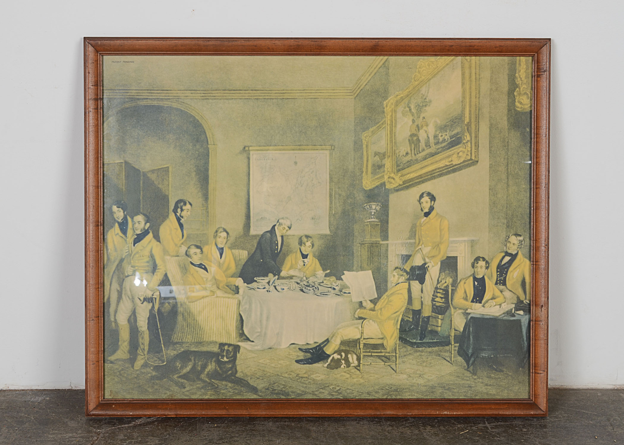 Vintage Photo Offset Lithography Print