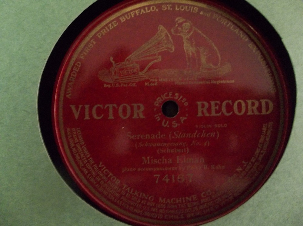 Two  Vintage "His Masters Voice " Record Album Storage Books