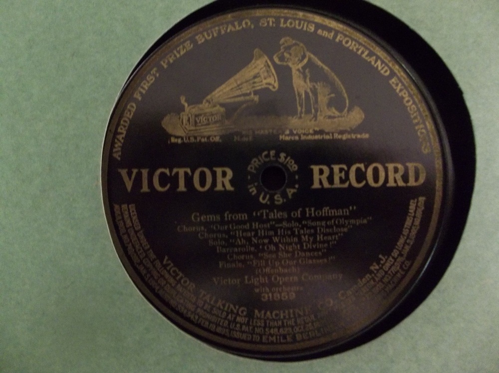 Two  Vintage "His Masters Voice " Record Album Storage Books