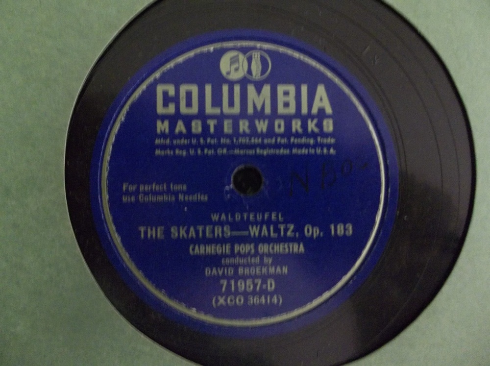 Two  Vintage "His Masters Voice " Record Album Storage Books