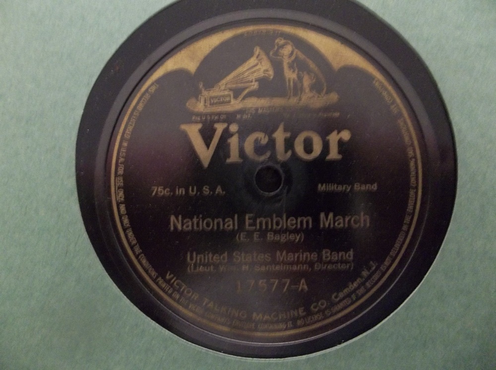 Two  Vintage "His Masters Voice " Record Album Storage Books