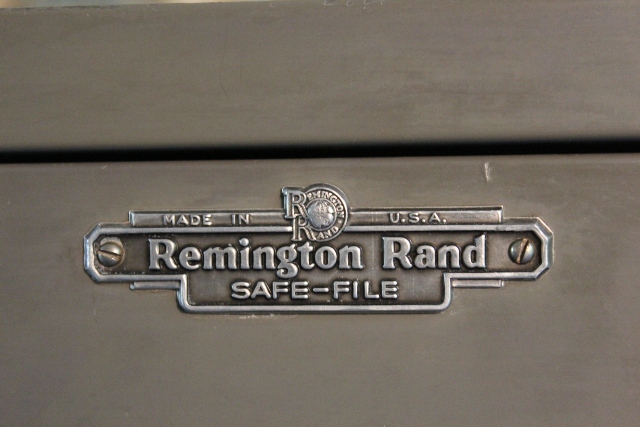 Steel Remington Rand Safe-File Cabinet