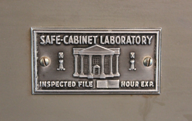 Steel Remington Rand Safe-File Cabinet