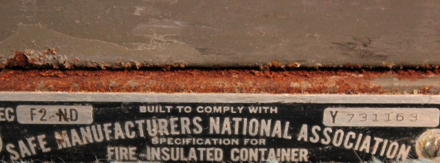 Steel Remington Rand Safe-File Cabinet