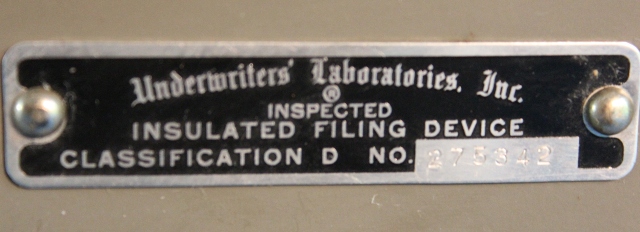 Steel Remington Rand Safe-File Cabinet