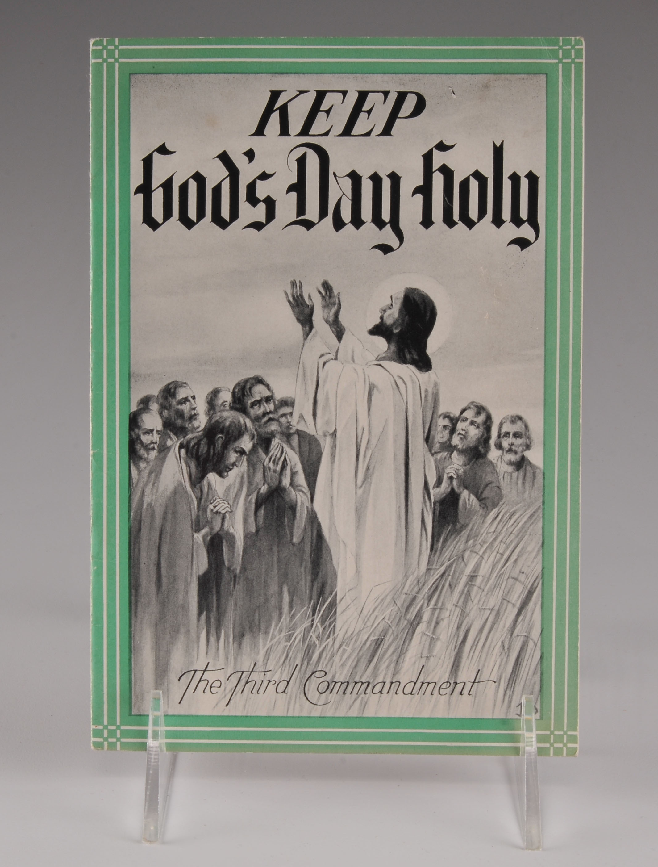 Three Vintage Religious Themed Ephemera Pieces