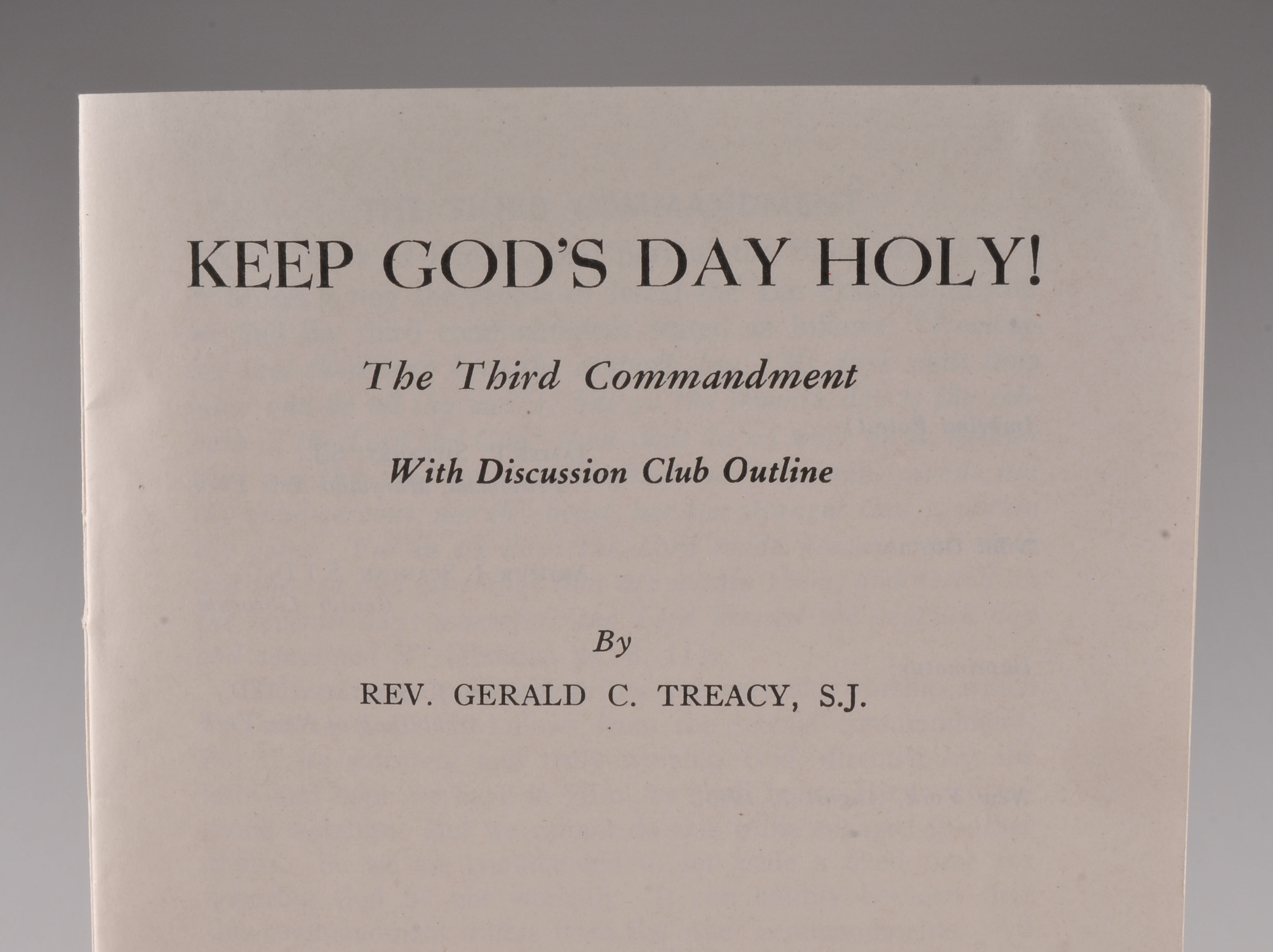 Three Vintage Religious Themed Ephemera Pieces