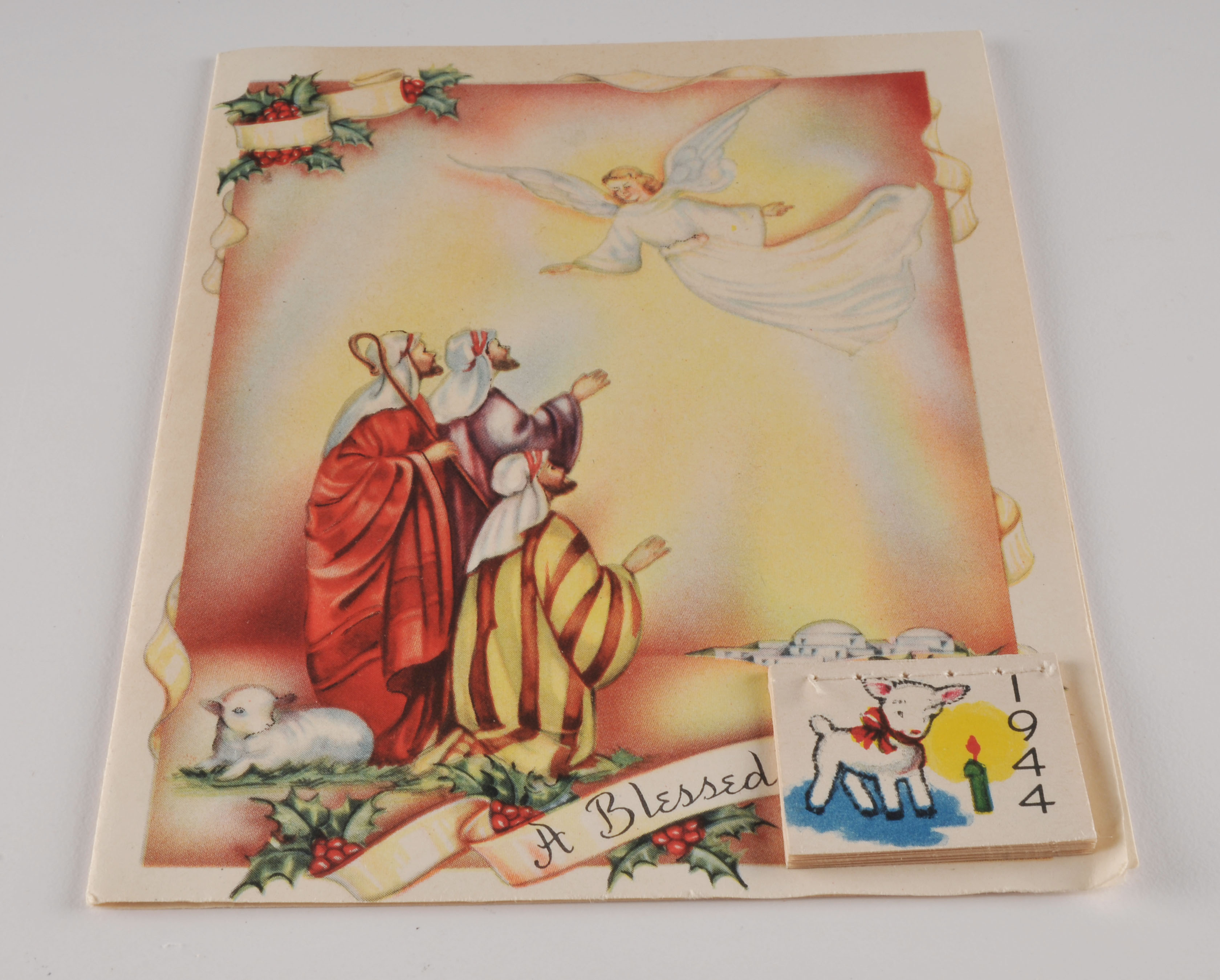 Three Vintage Religious Themed Ephemera Pieces