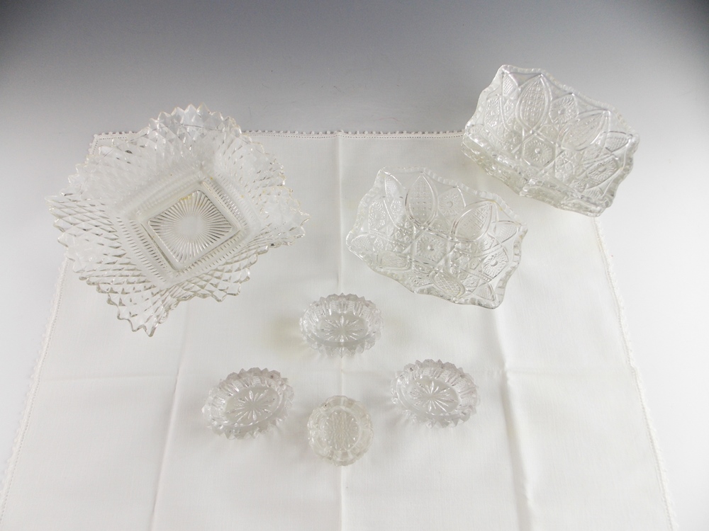 Salt Cellars & Relish Servers 