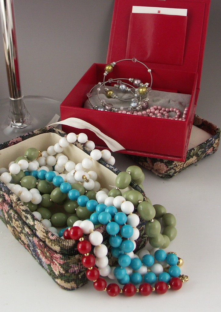 Lot of Fashion Jewelry, Music Box