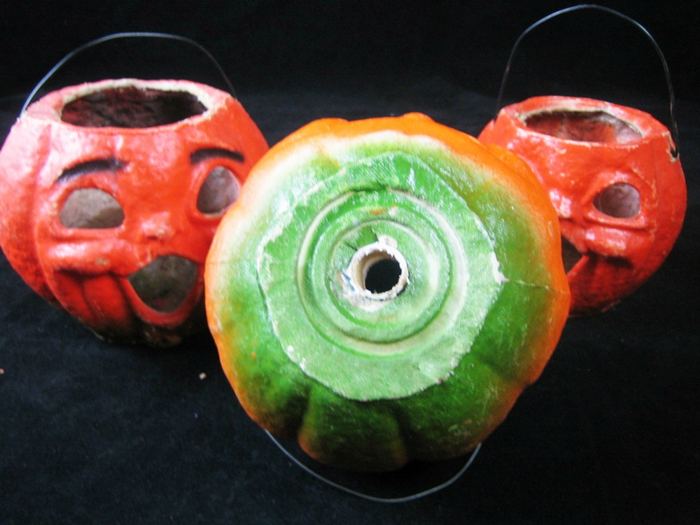 Collection of Vintage Jack- O - Lanterns