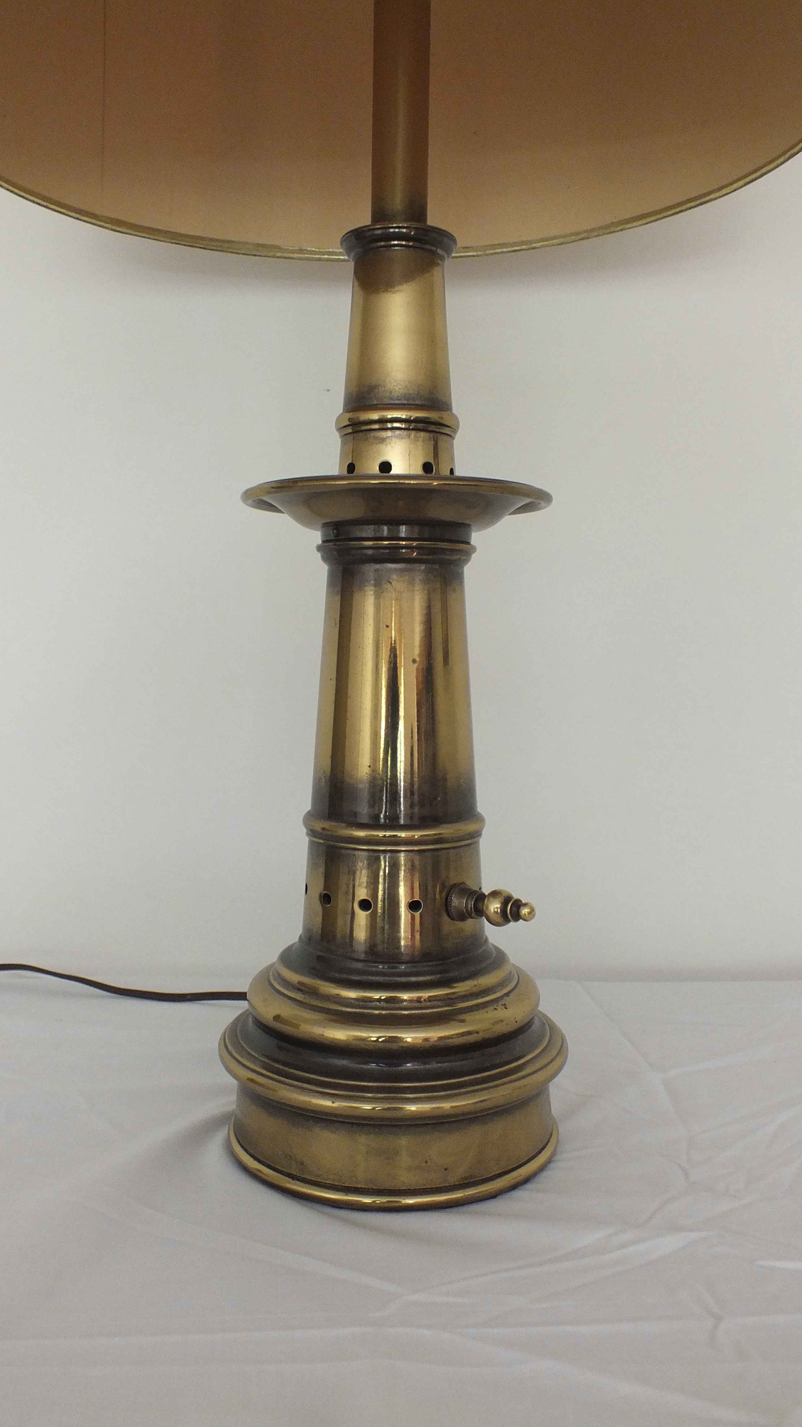 Brass Fire Hose Lamp
