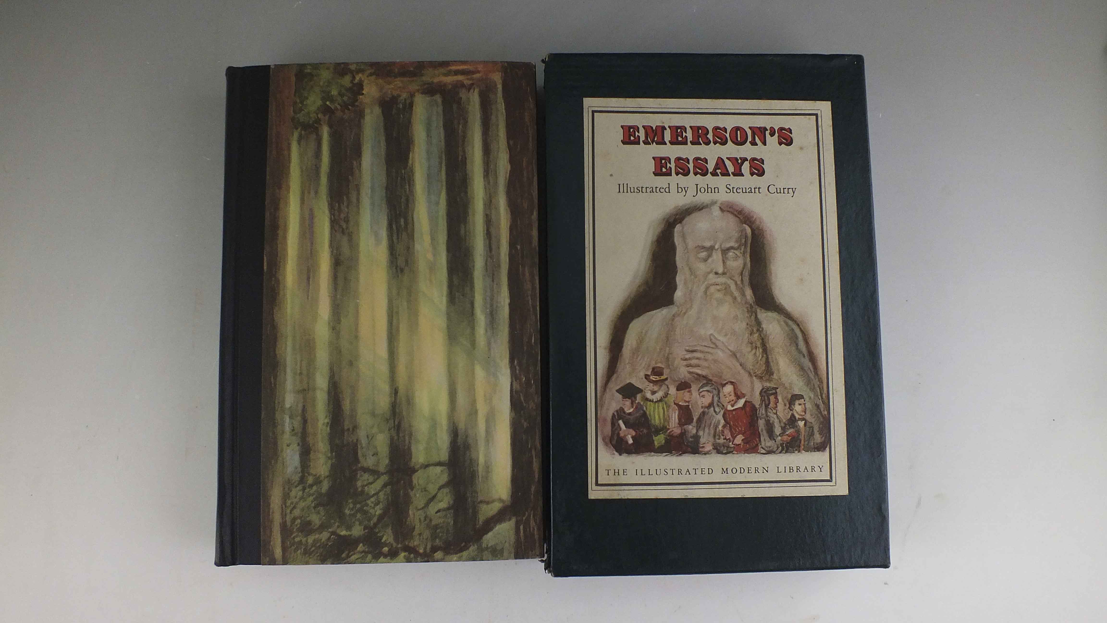 1889 copy of  Emerson's "English Traits"