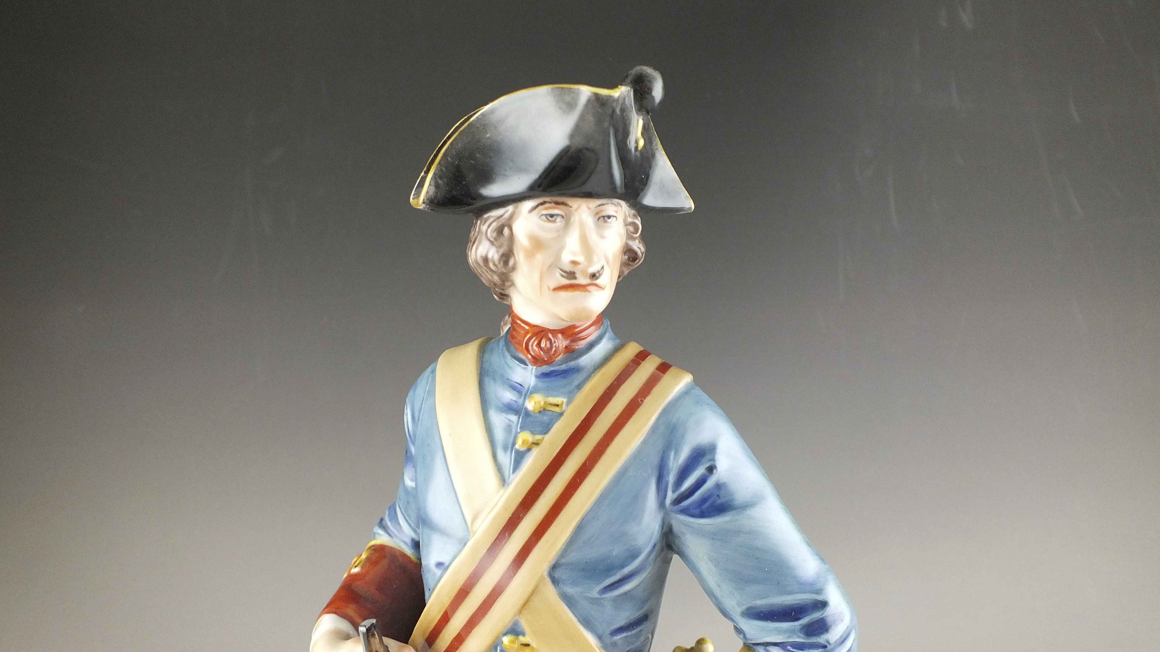 Porcelain Figurine of Fredrick the Great