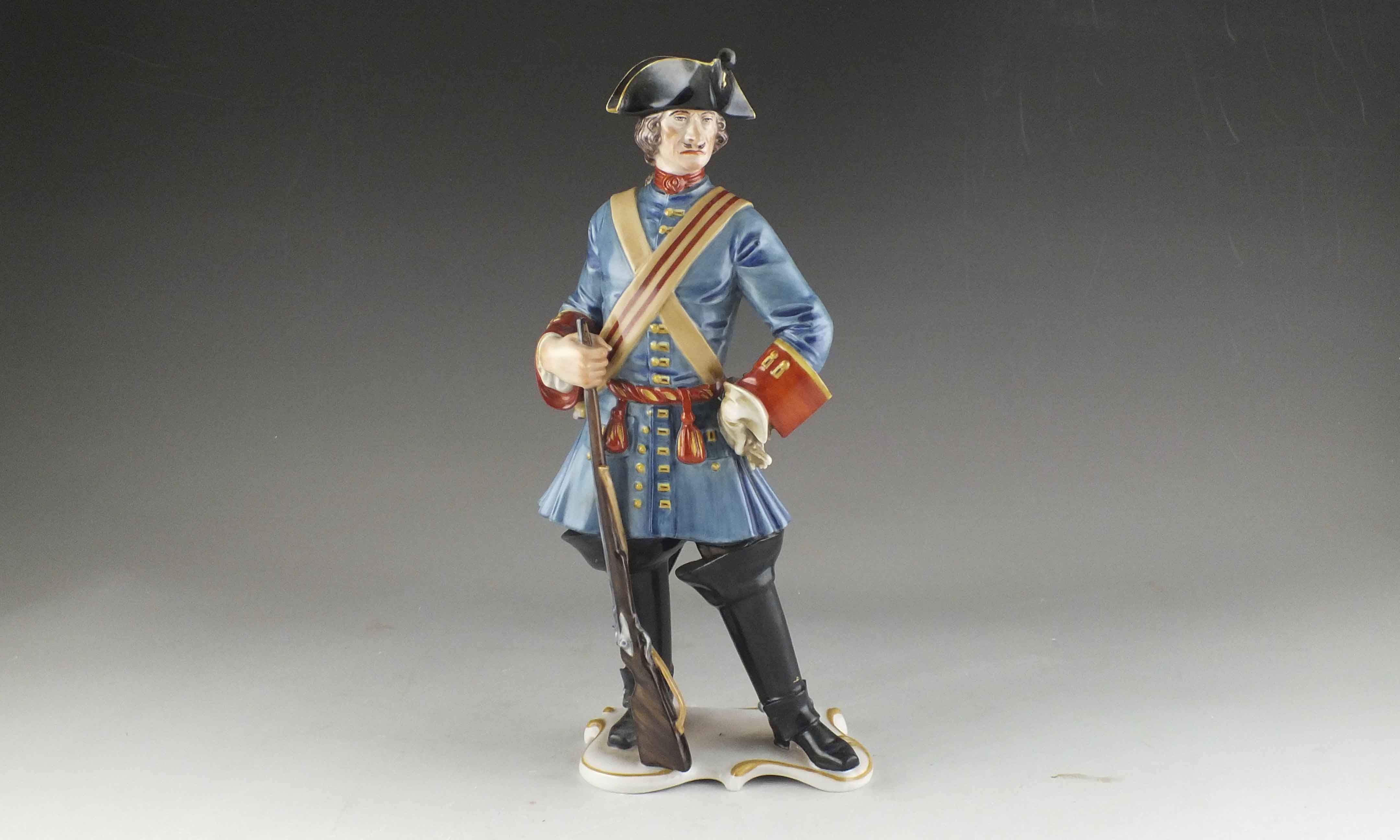 Porcelain Figurine of Fredrick the Great