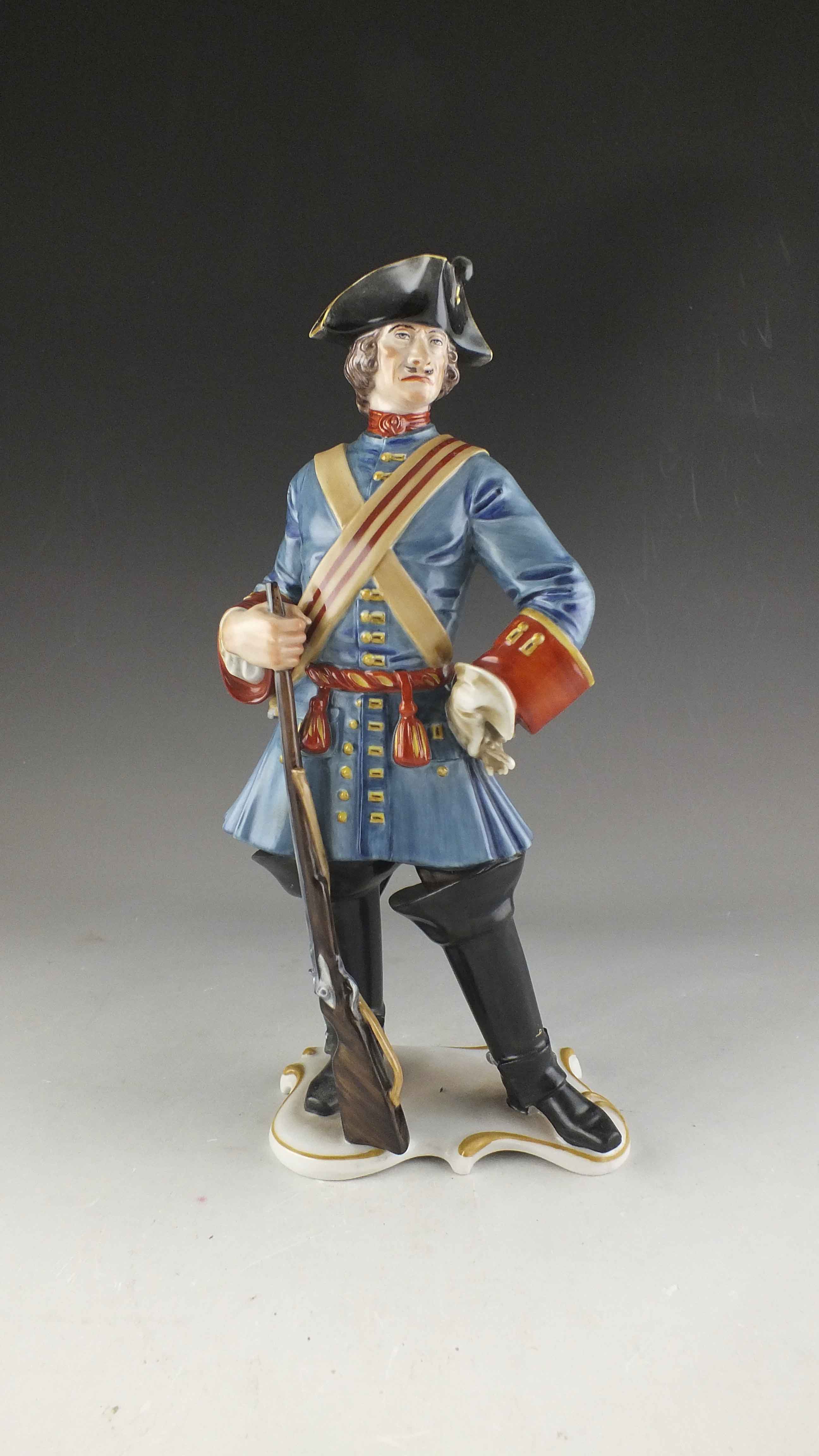 Porcelain Figurine of Fredrick the Great