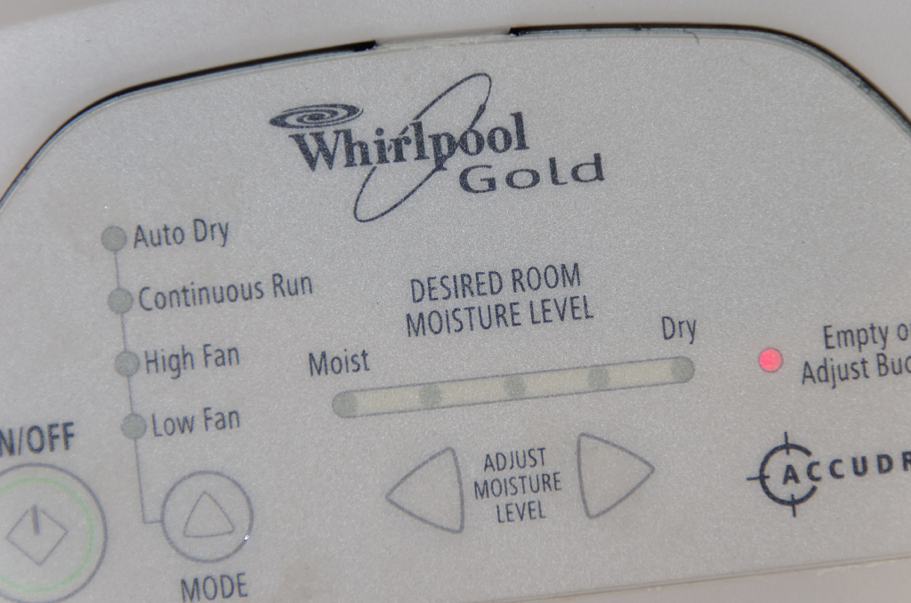 Whirlpool Accudry Dehumidifier