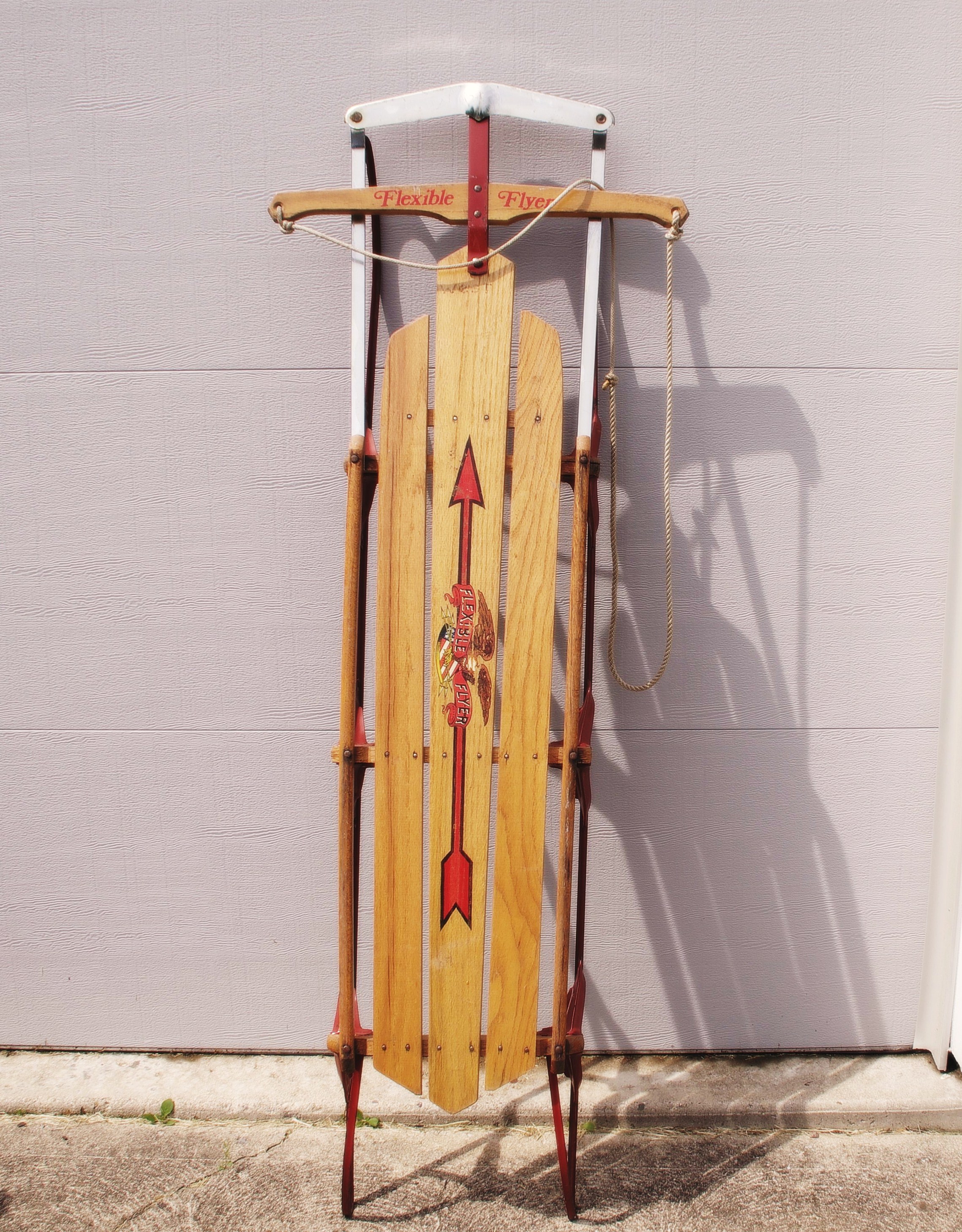 Model F060 Vintage Flexible Flyer Sled