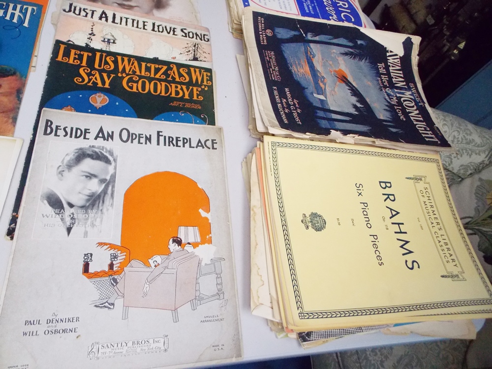 Wonderful Assortment of Vintage Sheet Music