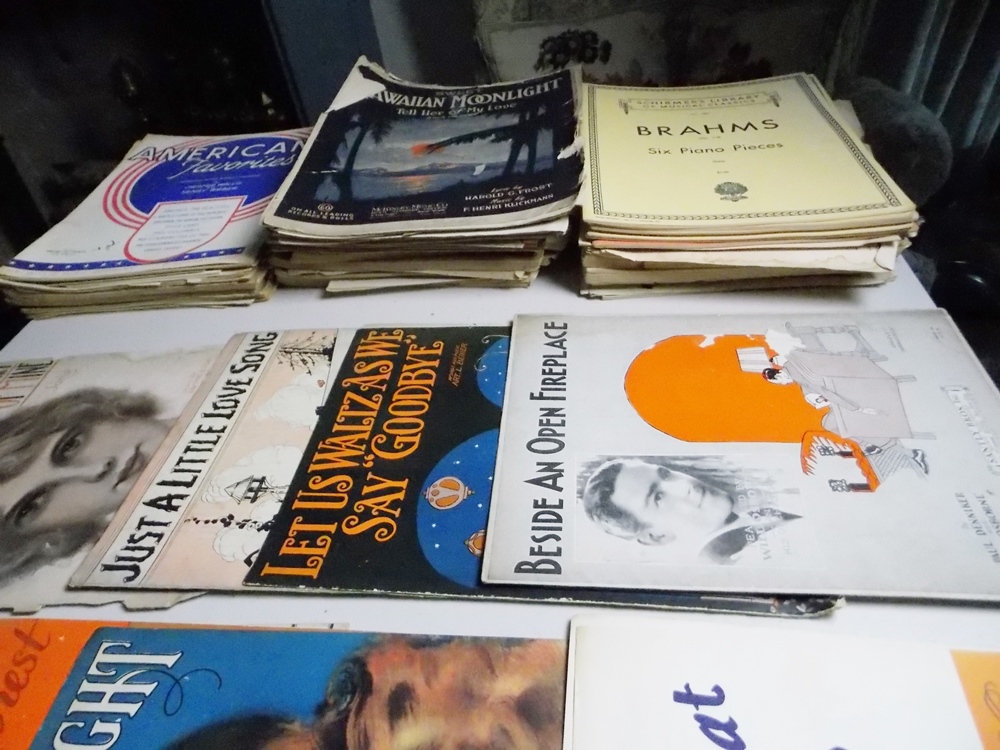 Wonderful Assortment of Vintage Sheet Music