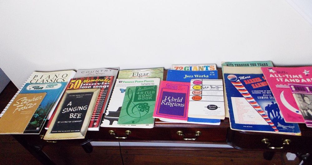Assortment of Modern Sheet Music