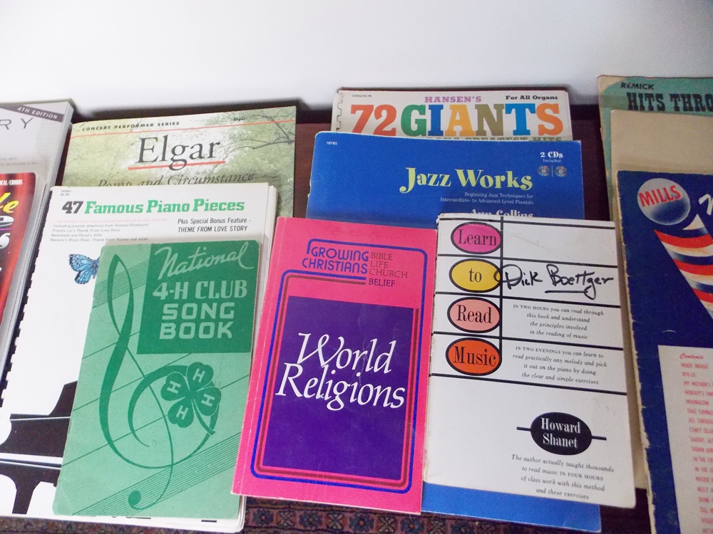 Assortment of Modern Sheet Music