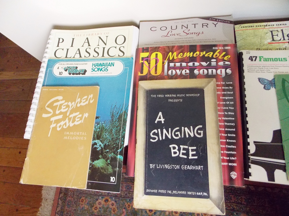 Assortment of Modern Sheet Music