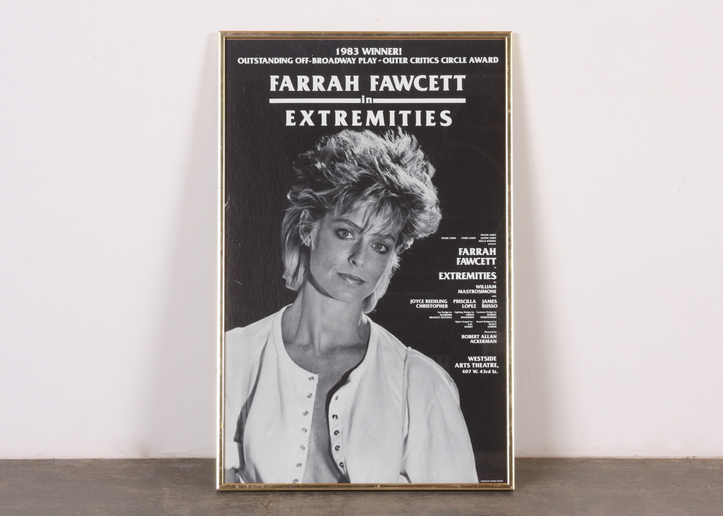 Farrah Fawcett Theater Poster