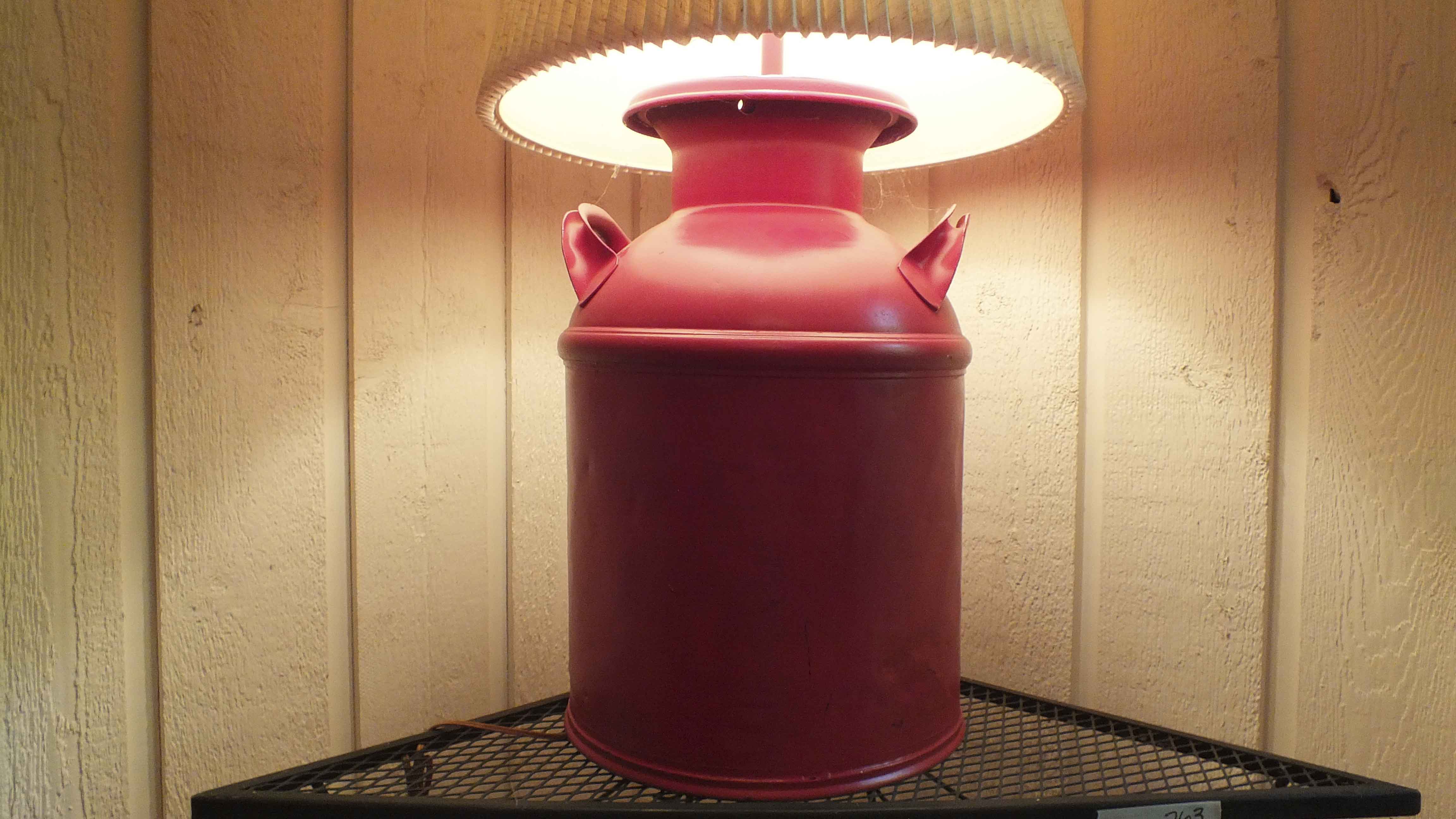 Milk Can Lamp