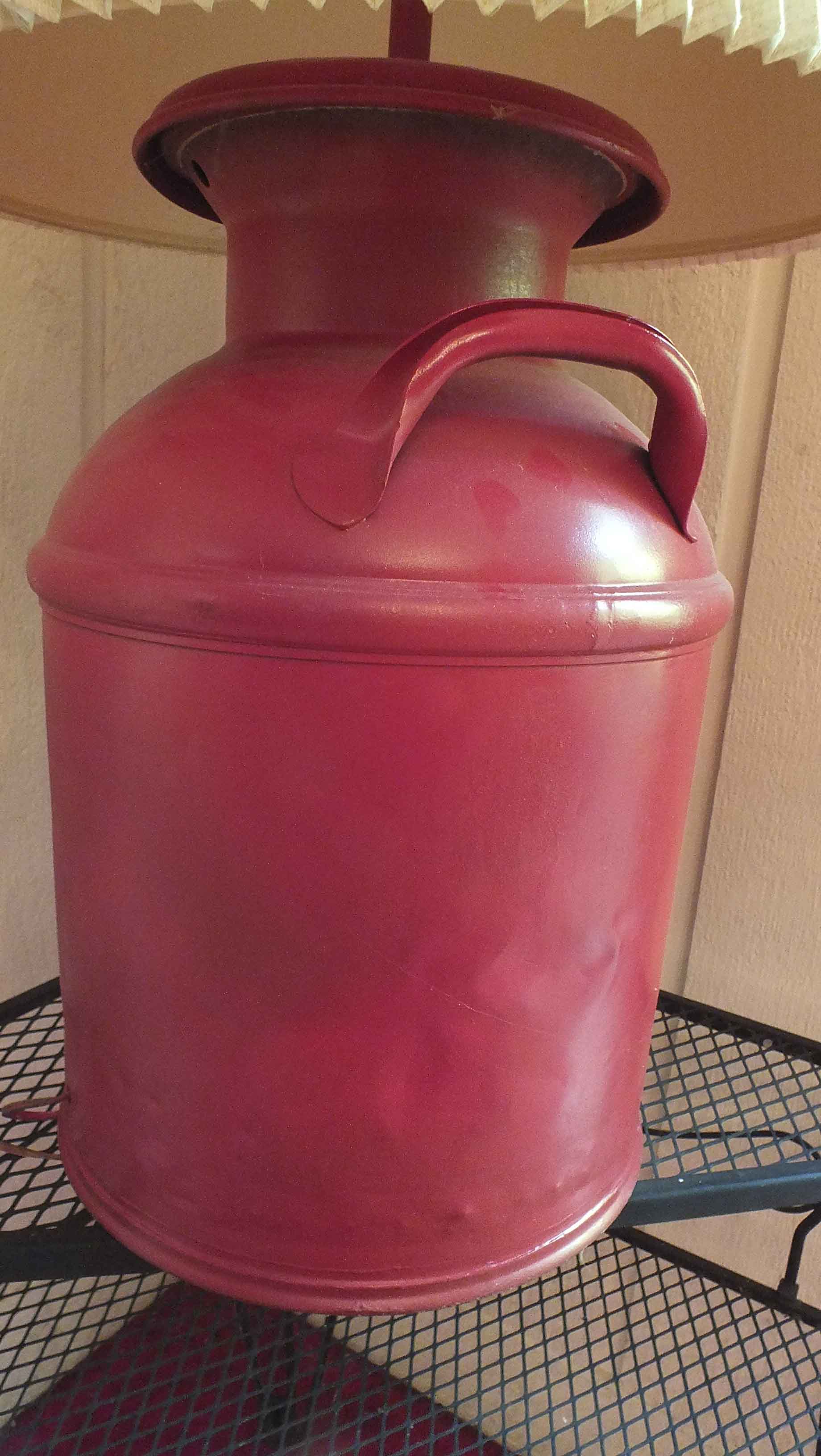 Milk Can Lamp