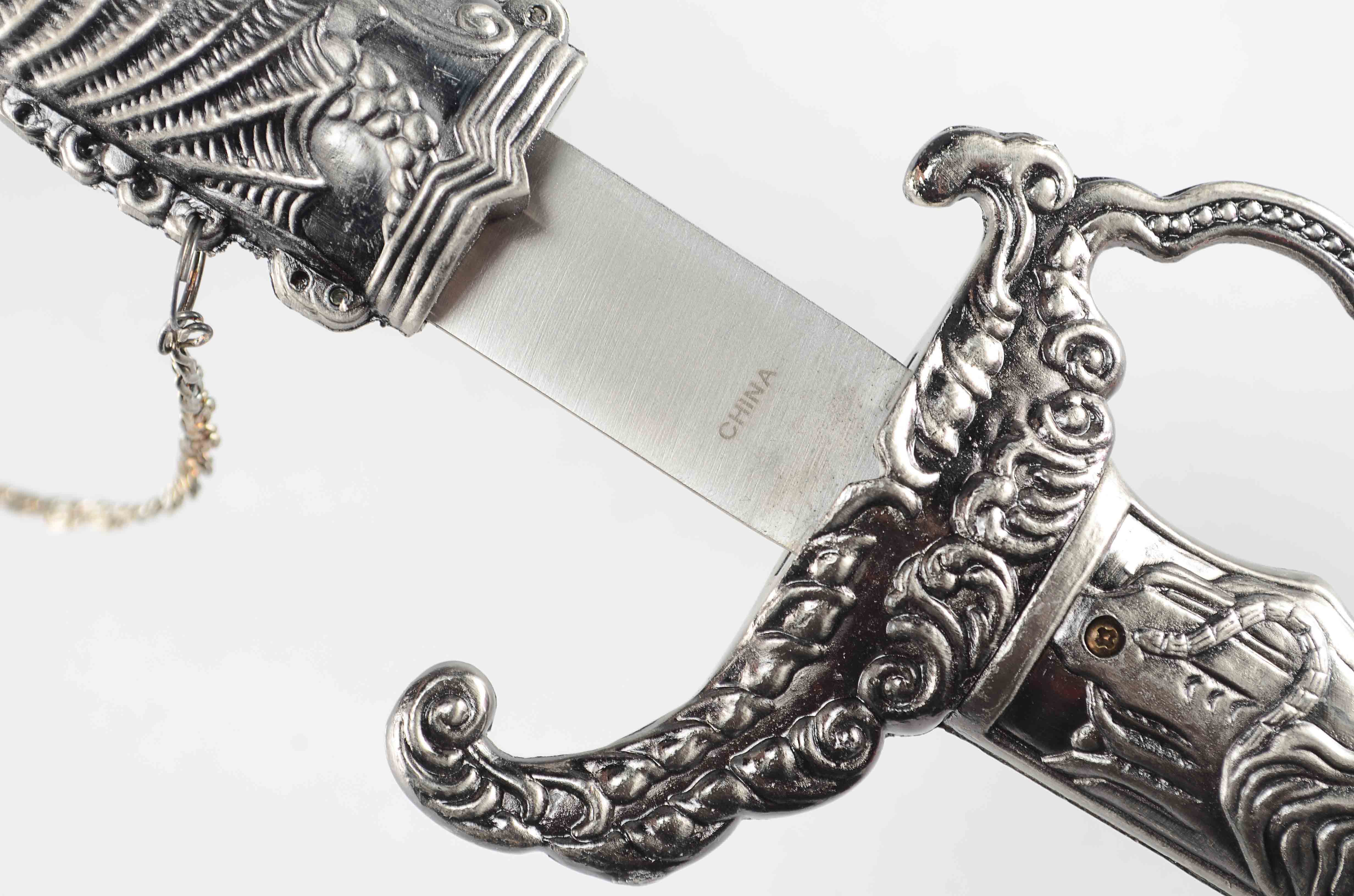 Stainless Steel Baroque Sword