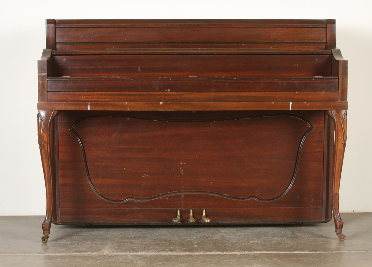 Vintage Hardman Peck & Co. Console Piano