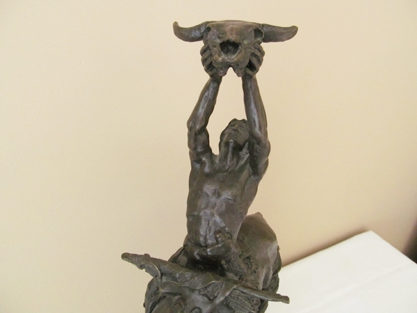 McCain Bronze Sculpture, "Prayer to the Healing Spirit."