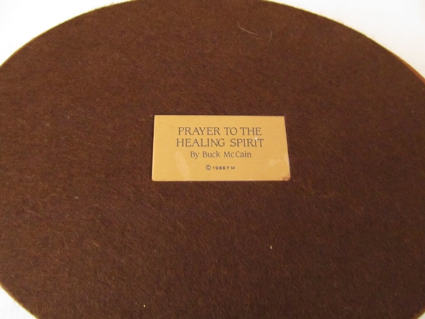 McCain Bronze Sculpture, "Prayer to the Healing Spirit."