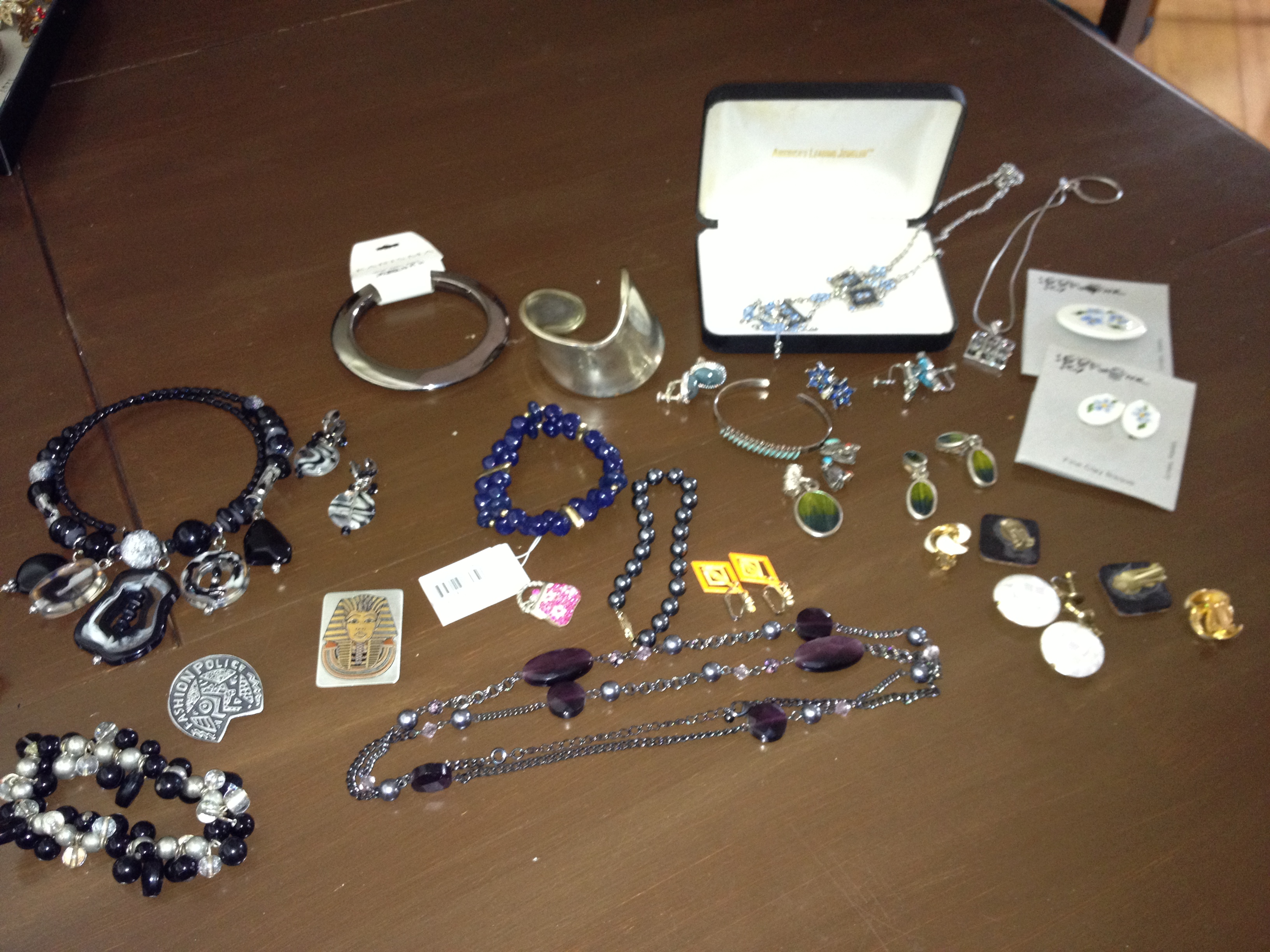 Nice Black and Silver Choker Set and Lots More