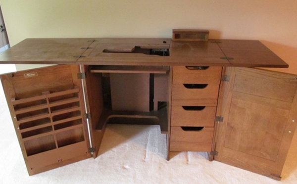 Parsons Sewing Cabinet & Chair
