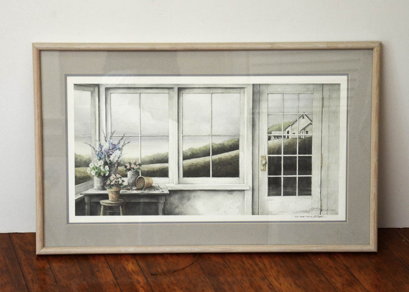 Pencil signed and numbered print by JM Standish.