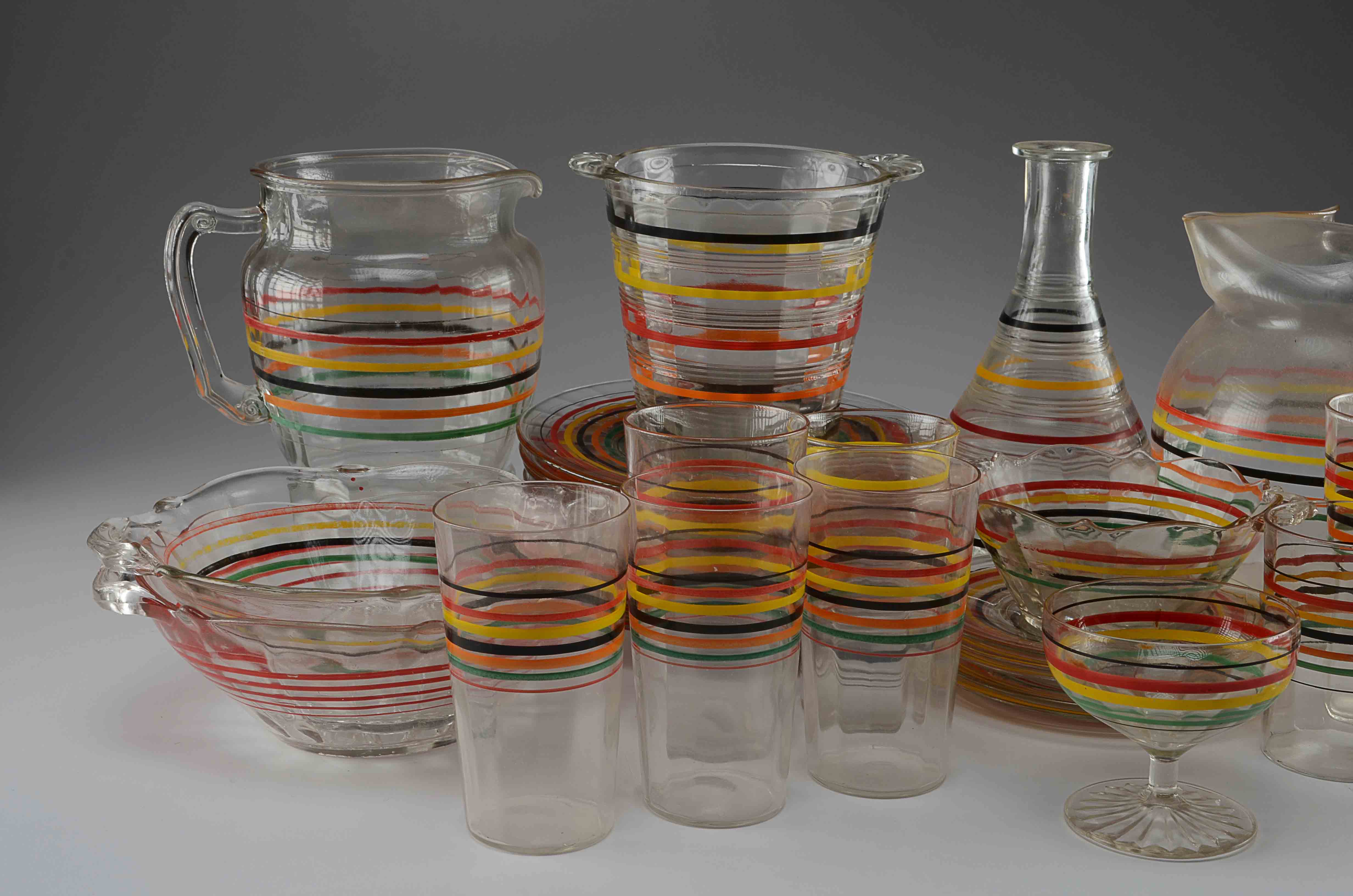 C. 1960 Assorted Glass Ware
