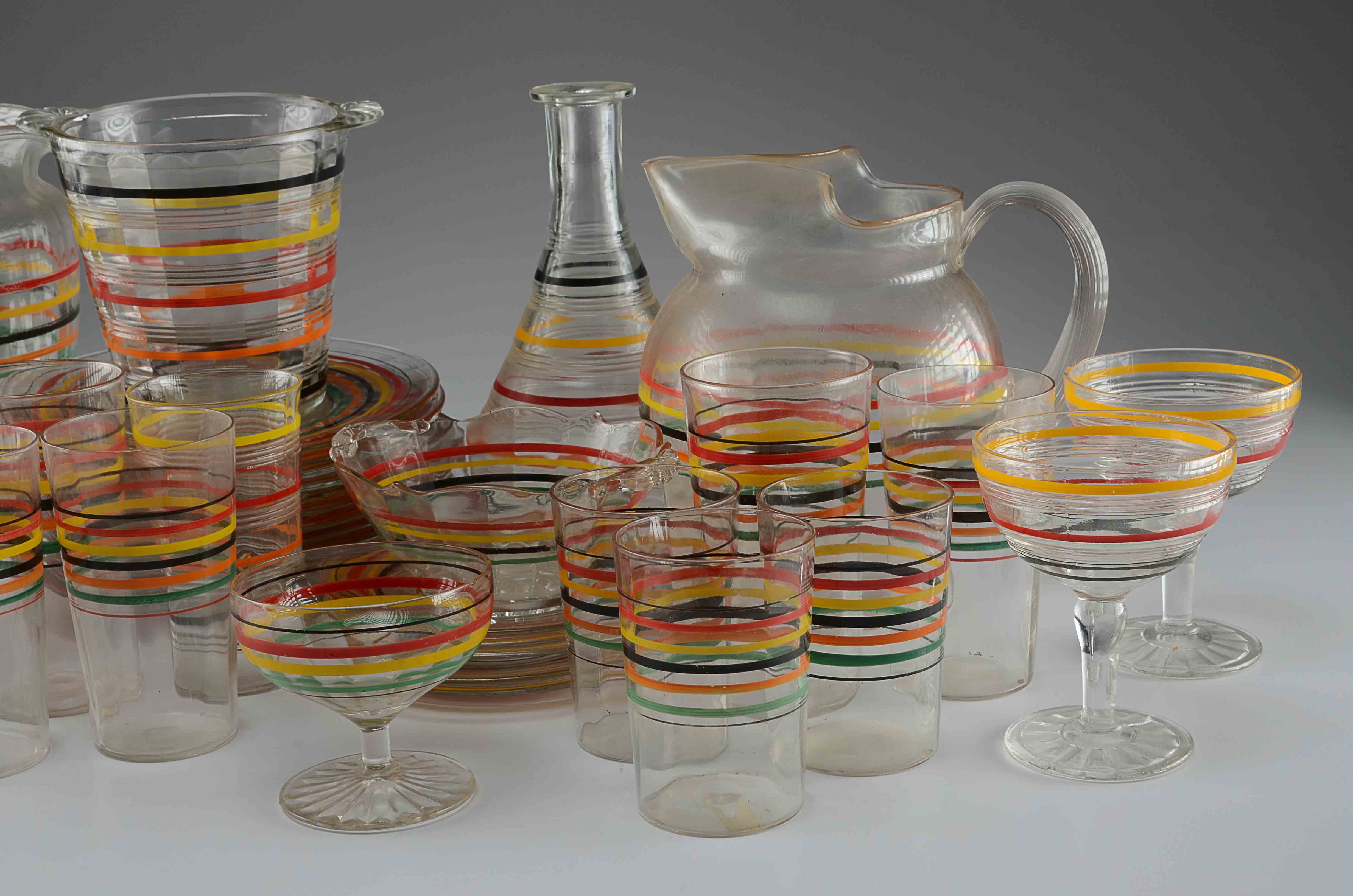 C. 1960 Assorted Glass Ware