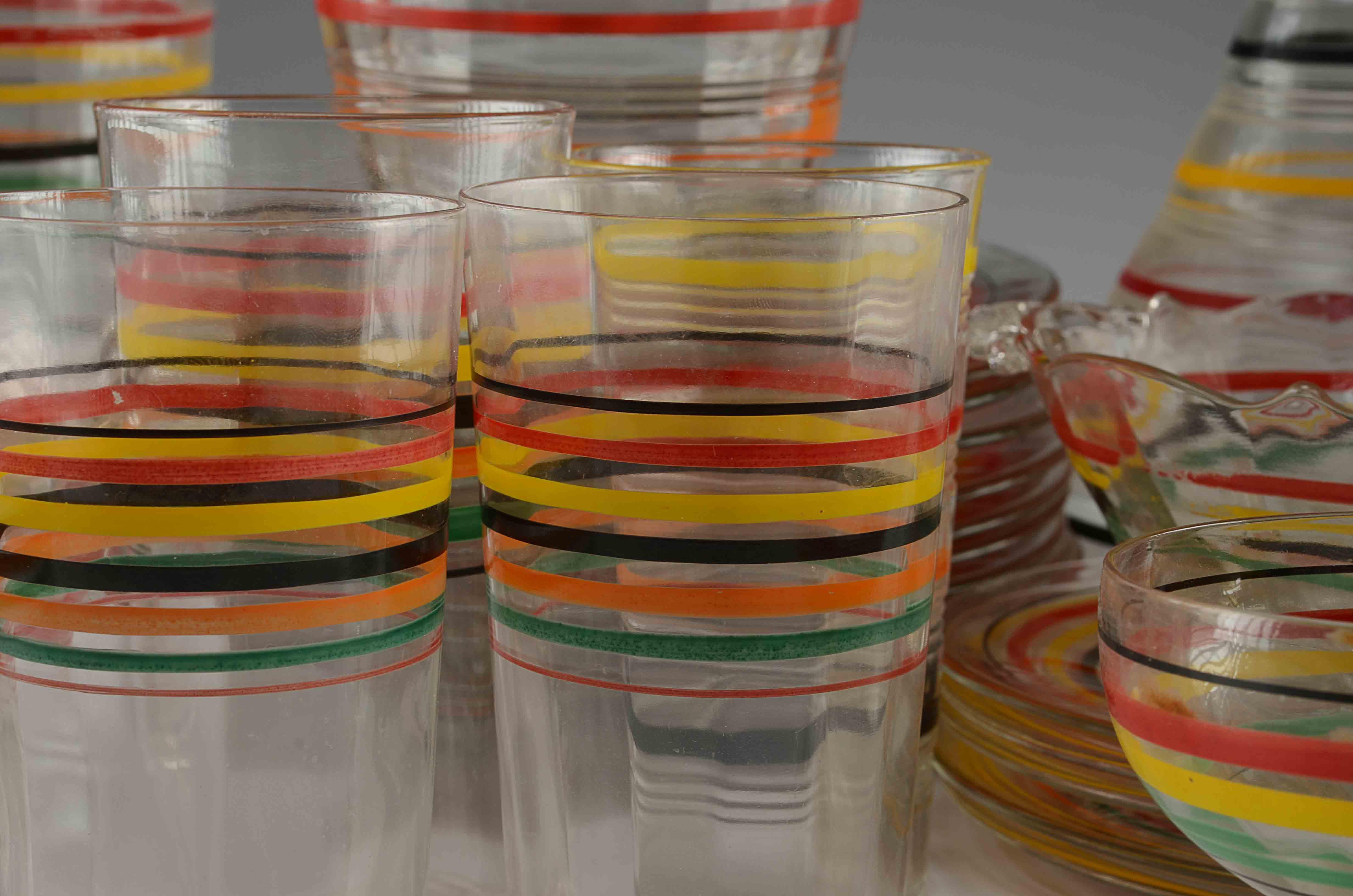 C. 1960 Assorted Glass Ware