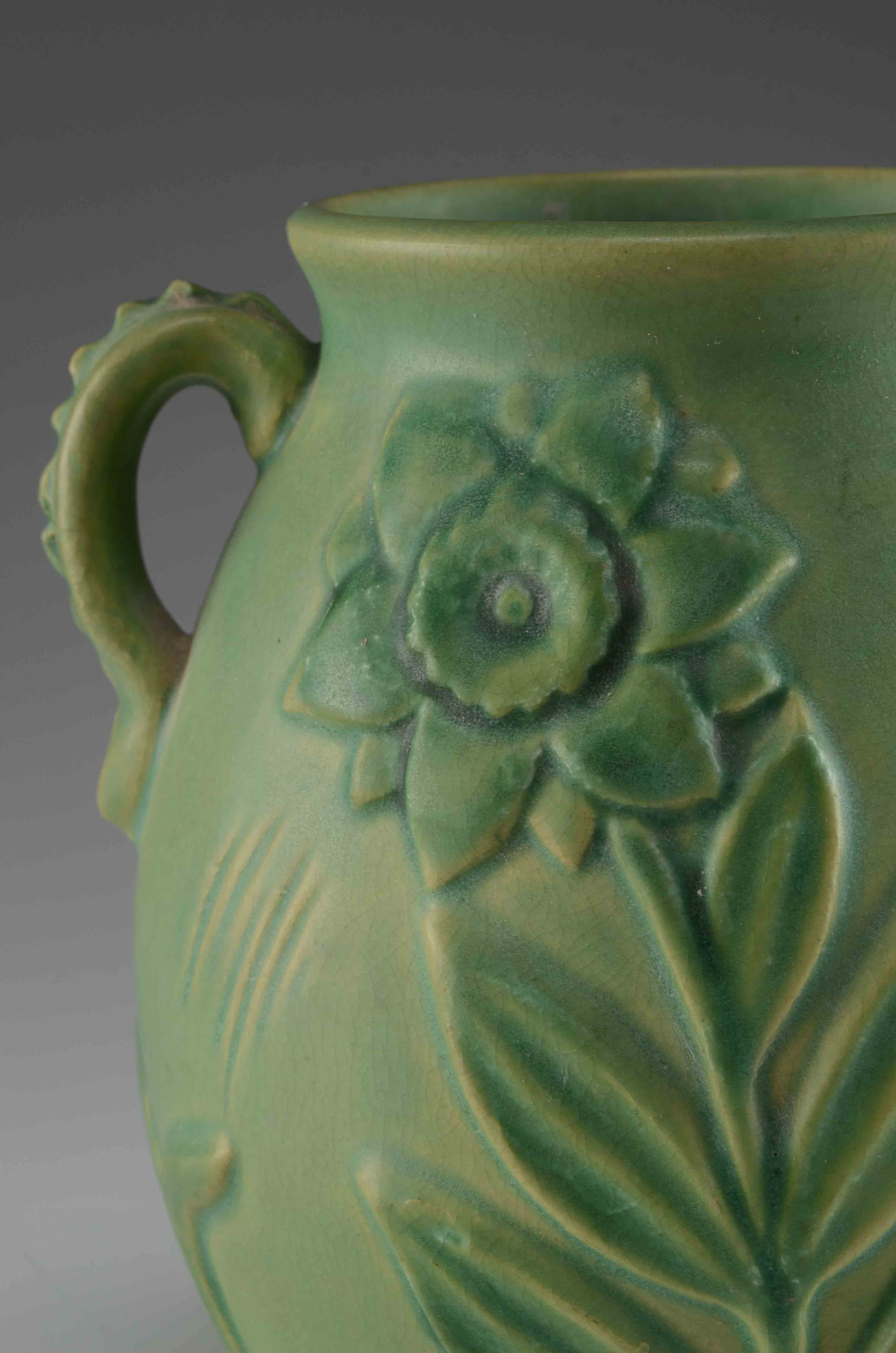A Weller Pottery Vase, C. pre 1920's