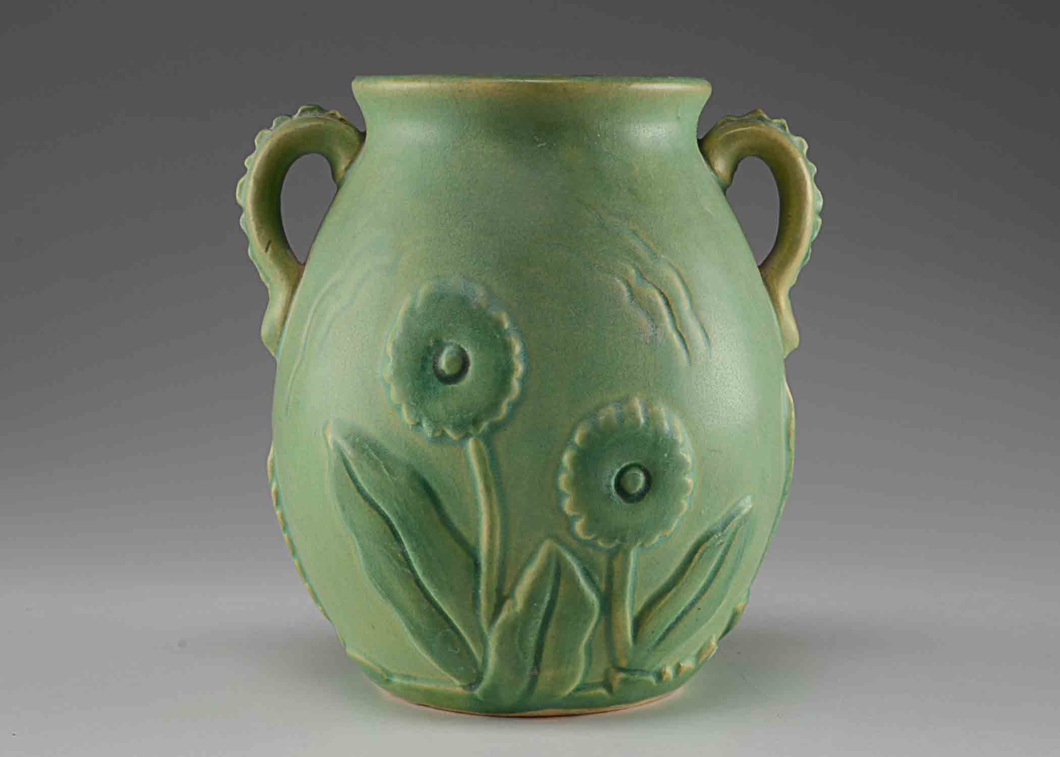 A Weller Pottery Vase, C. pre 1920's