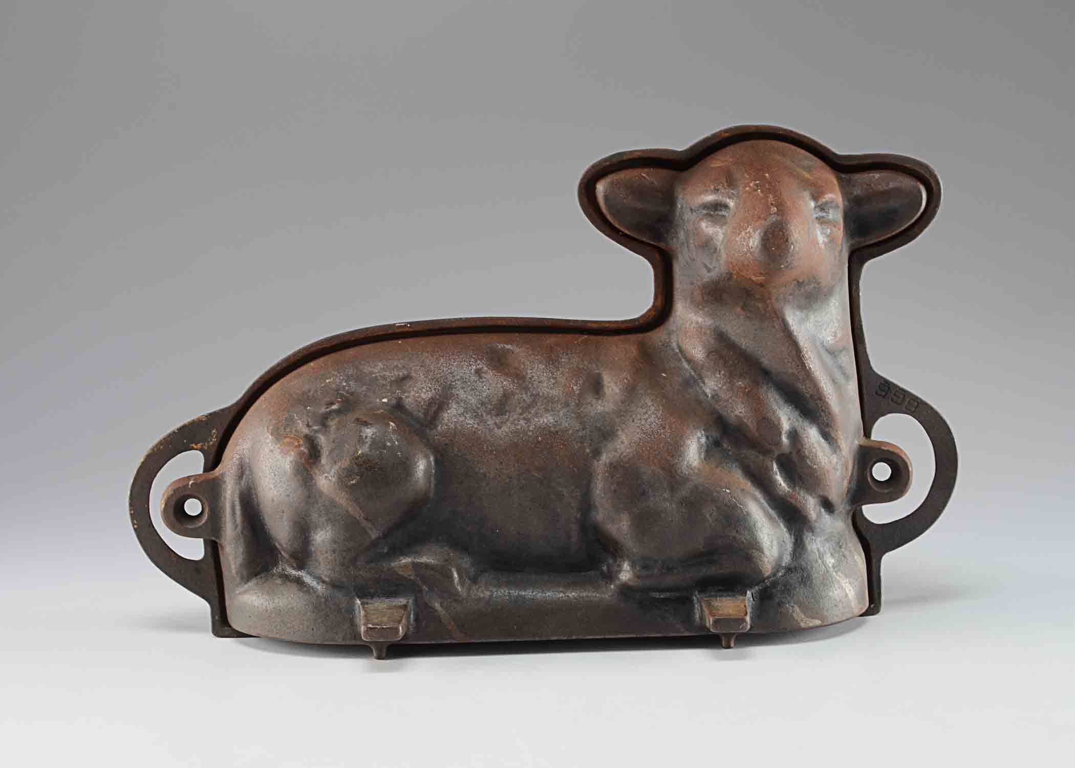 Griswold Cast Iron Lamb Cake Mold 866