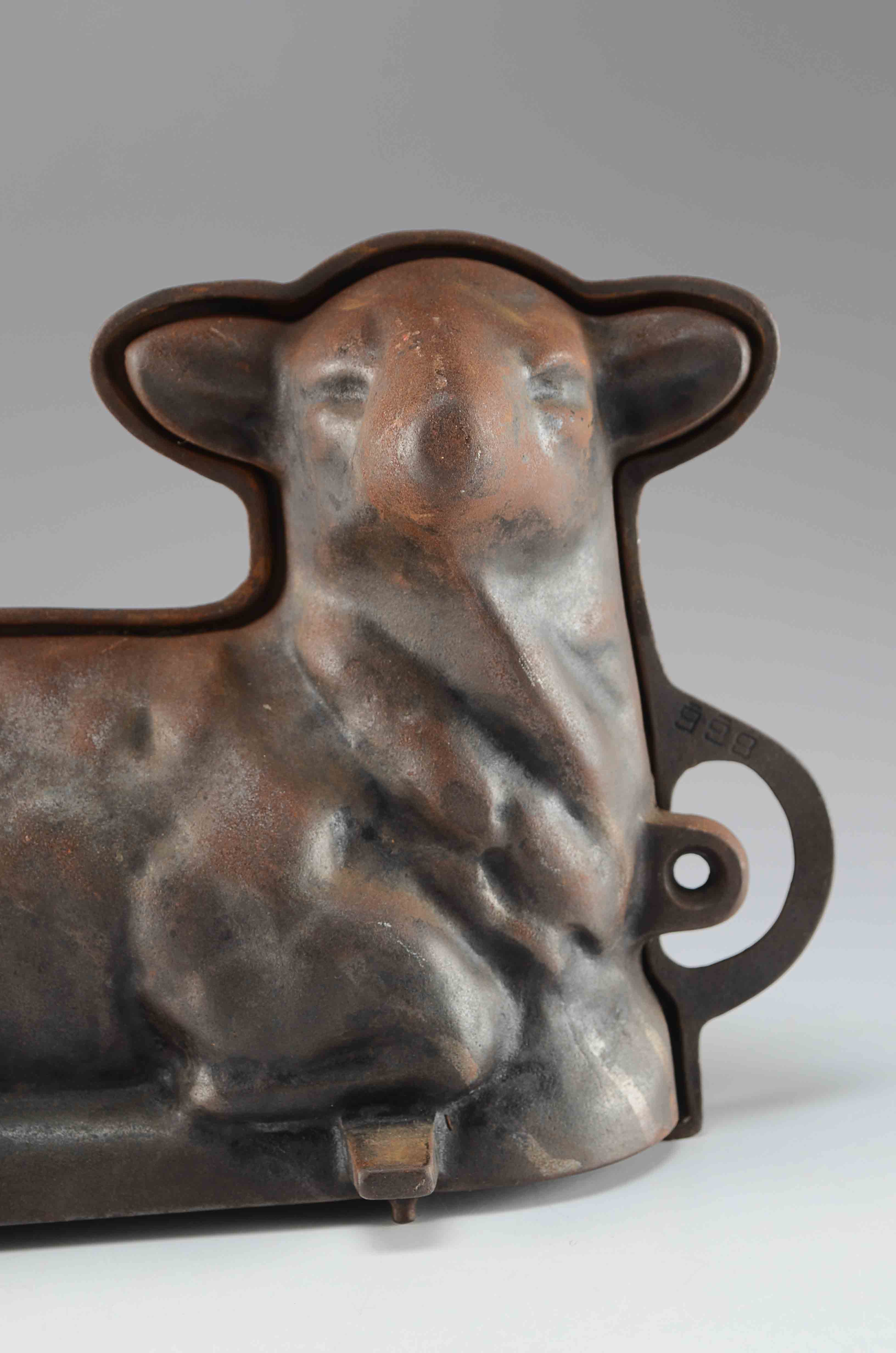 Griswold Cast Iron Lamb Cake Mold 866